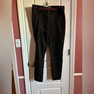 Old Navy Rockstar Super Skinny High Rise 24/7 Sculpt Jeans Black Size 14